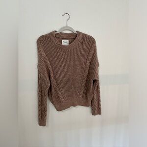 Abercrombie cable knit sweater